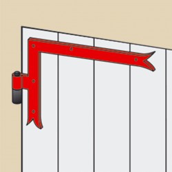 Equerre queue de carpe