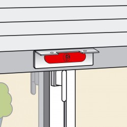 Serrure extraplate 3 clés