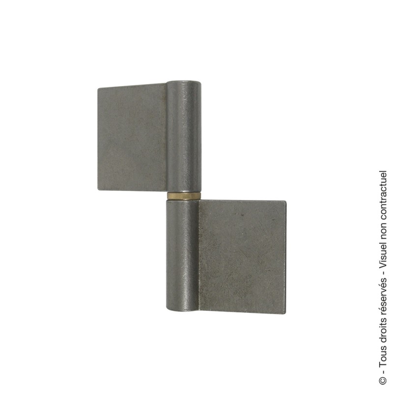 Paumelle de grille à souder