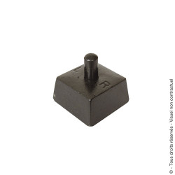 Crapaudine à sceller fonte