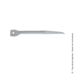 Patte à pointe droite