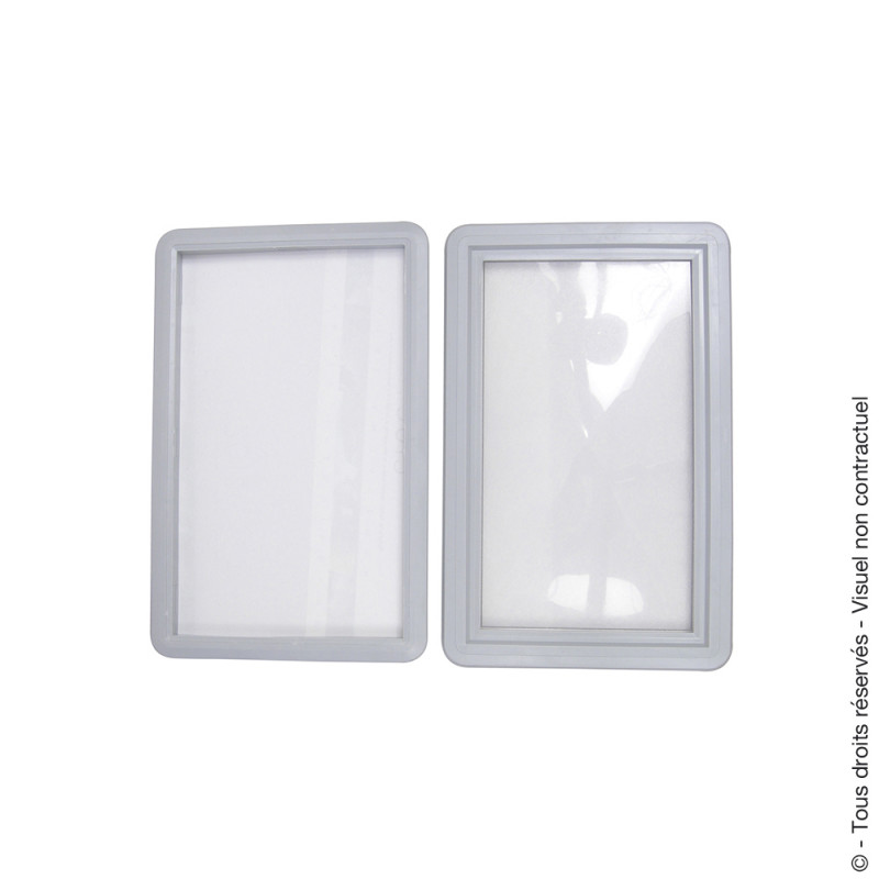 Hublot rectangulaire pour porte de garage coulissante