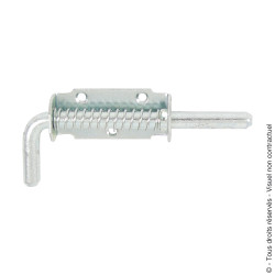 Verrou pistolet inox à ressort