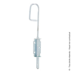 Verrou baïonnette à ressort