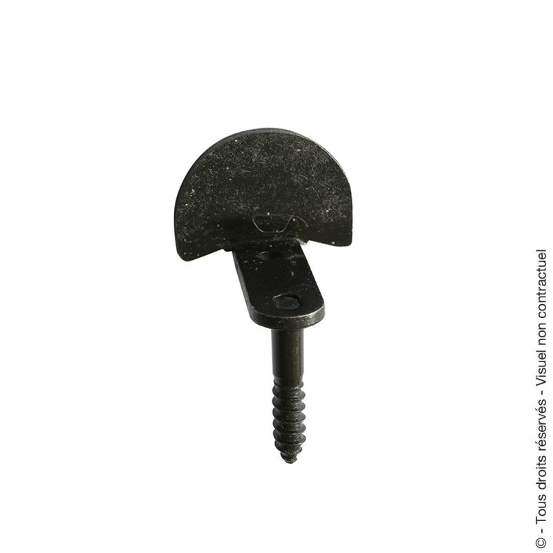 Butée de volet coudée à visser