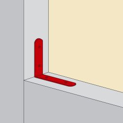 Equerre de chaise renforcée