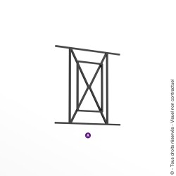 Grille Aquilon à sceller