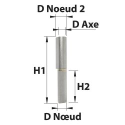 Paumelle sans lame PROFILSOUD®