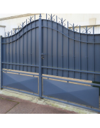 Ferrures pour portail battant bois et acier