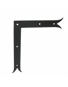 Equerres à bout queue de carpe